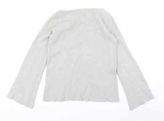 Womens UK Size M Atmosphere Grey Pullover Jumper