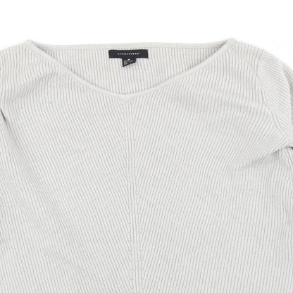Womens UK Size M Atmosphere Grey Pullover Jumper