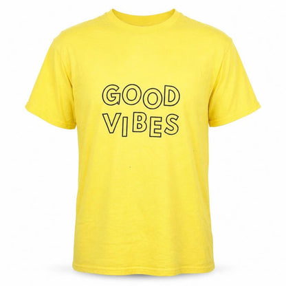 Face Clothing Mens Yellow    T-Shirt Size M