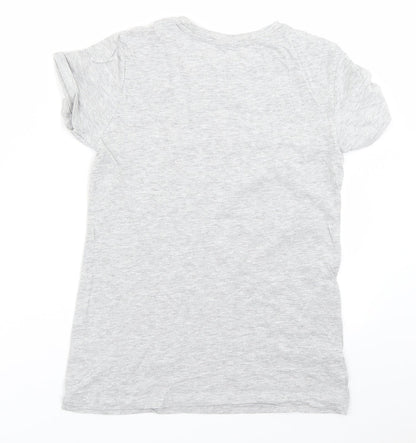 Primark Womens Grey   Basic T-Shirt Size 2XS
