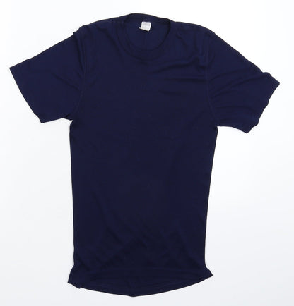 Chicca Womens Blue   Basic T-Shirt Size S