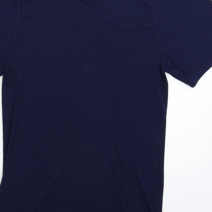 Chicca Womens Blue   Basic T-Shirt Size S