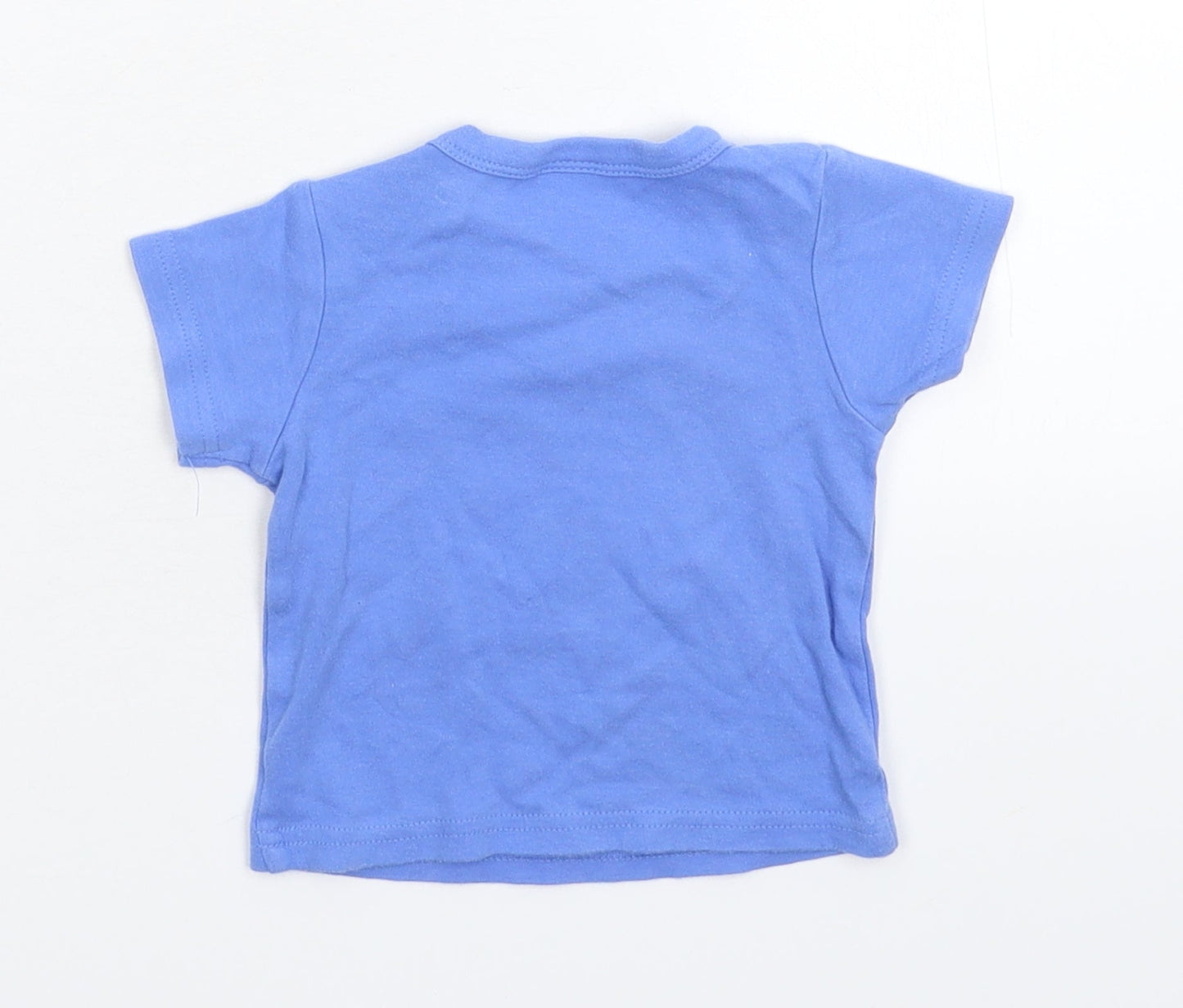 Ollie's Place Baby Blue   Basic T-Shirt Size 6-9 Months