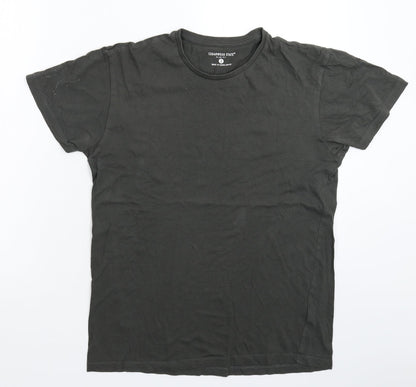 Mens UK Size S Cedar Wood State Grey  T-Shirt