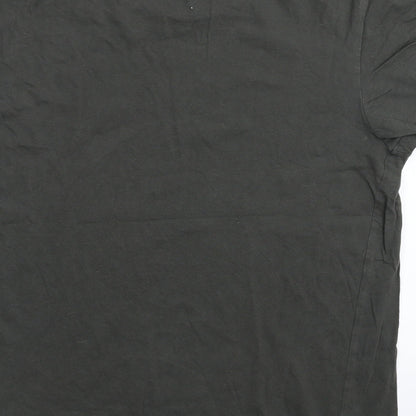 Mens UK Size S Cedar Wood State Grey  T-Shirt