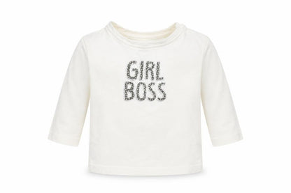 Front view of Primark Baby White Basic T-Shirt, size 3-6, Months