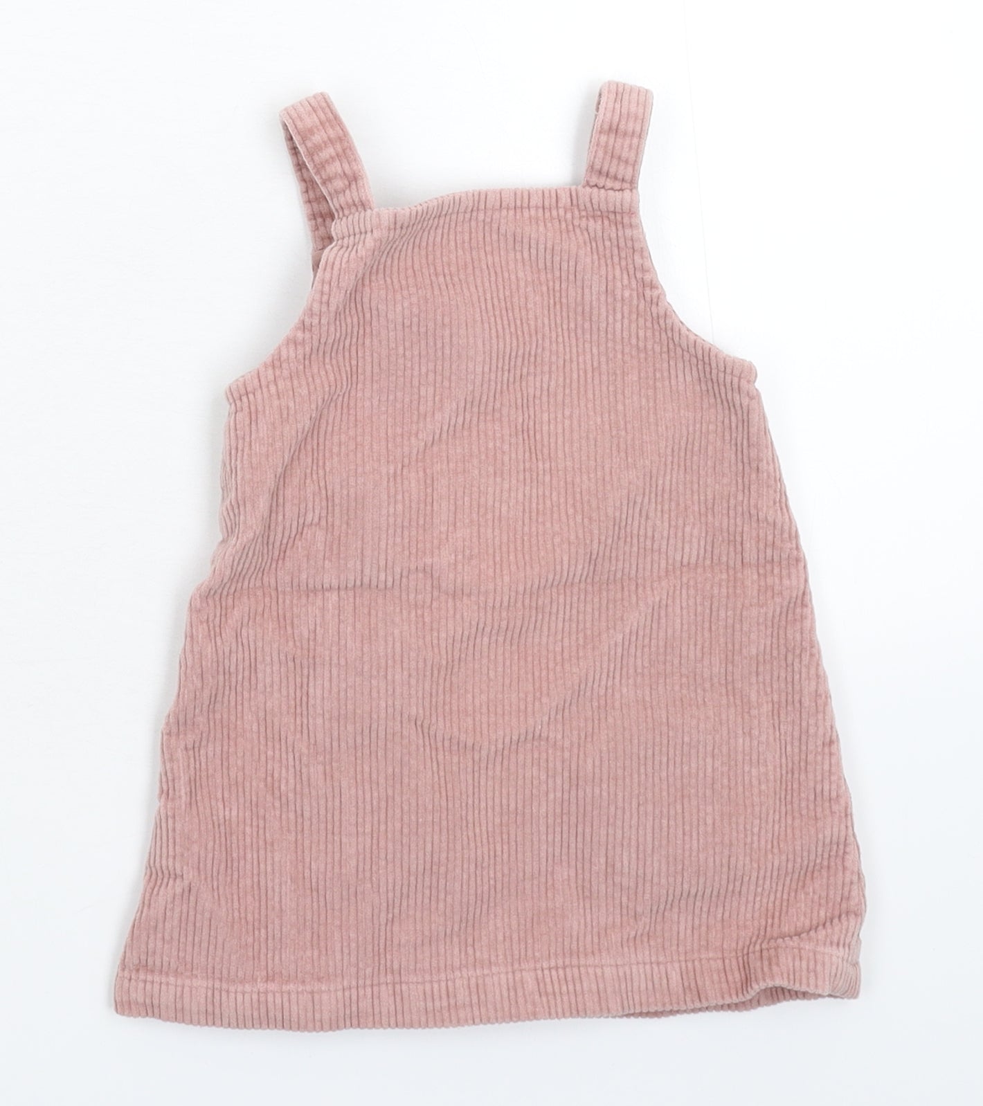 George Girls Beige  Corduroy Tank Dress  Size 9-12 Months