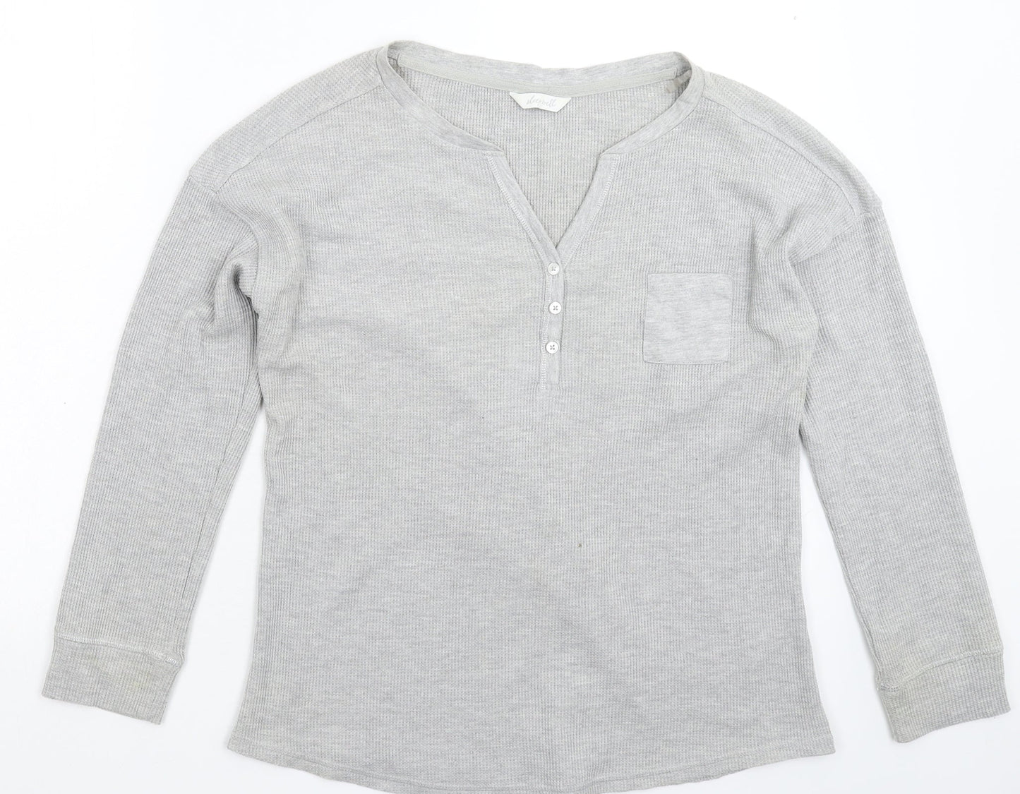 Womens UK Size 10 Marks and Spencer Grey Pullover Jumper