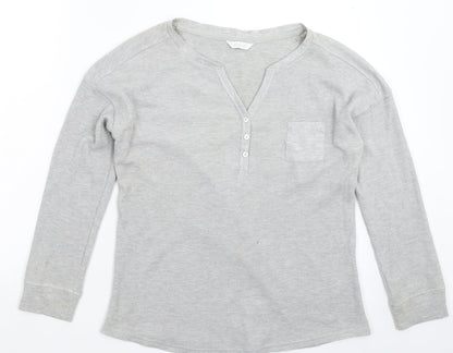 Womens UK Size 10 Marks and Spencer Grey Pullover Jumper