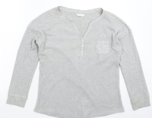 Womens UK Size 10 Marks and Spencer Grey Pullover Jumper