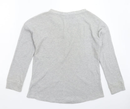 Womens UK Size 10 Marks and Spencer Grey Pullover Jumper
