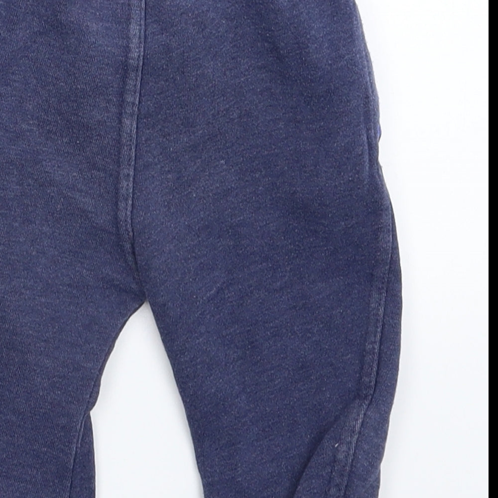 F&F Baby Blue   Jogger Trousers Size 12-18 Months