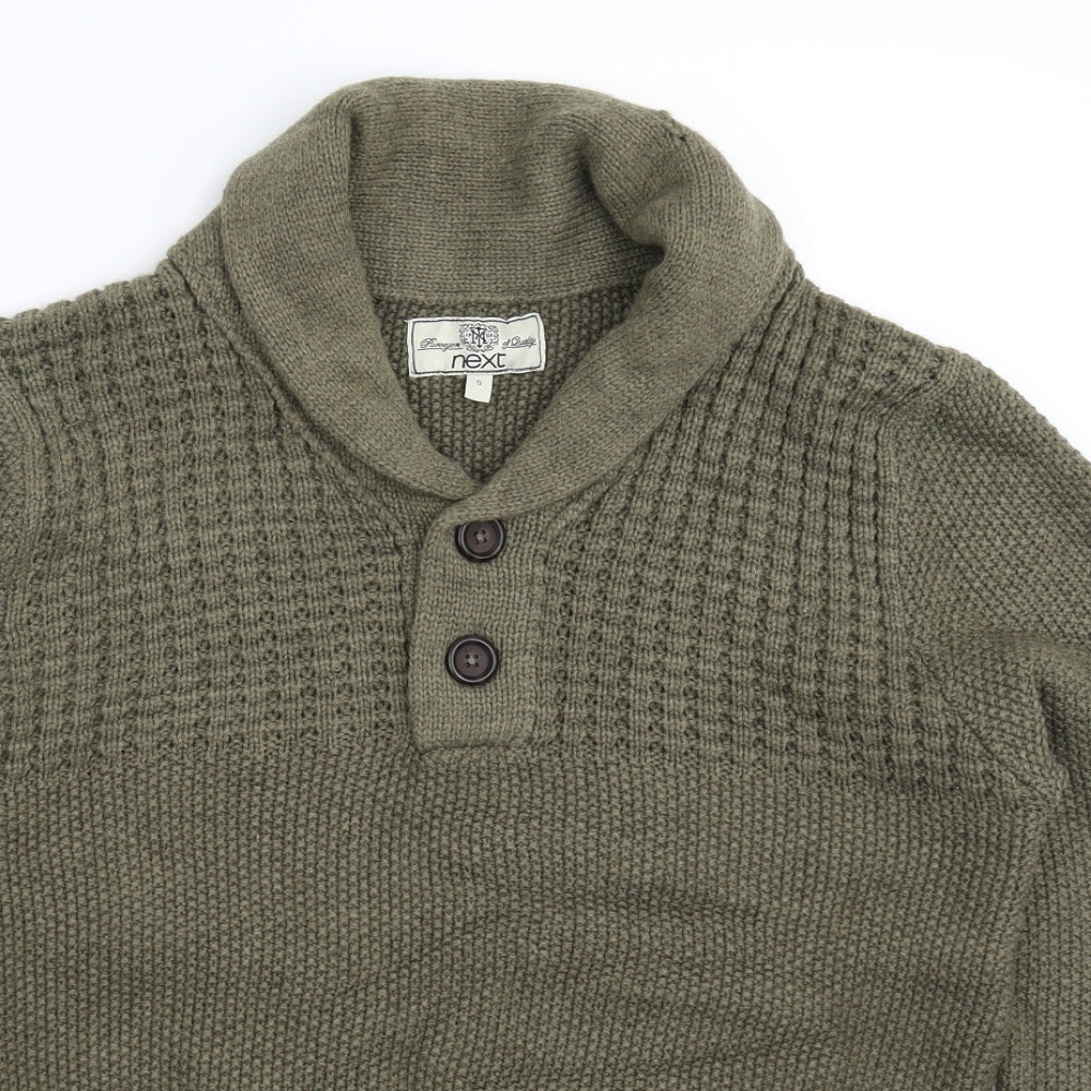 Womens UK Size S NEXT Grey Pullover Jumper