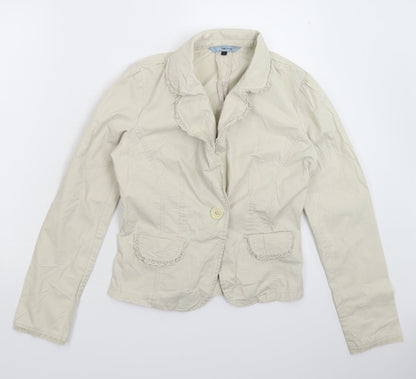 Red Herring Womens Grey   Jacket Blazer Size 10