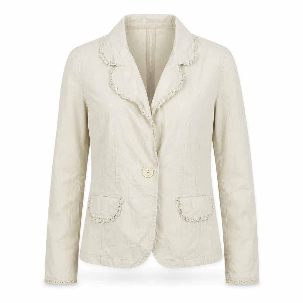 Womens UK Size 10 Red Herring Grey Jacket