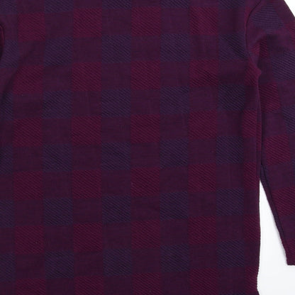 Womens UK Size M Marks and Spencer Purple Pullover Sweatshirt