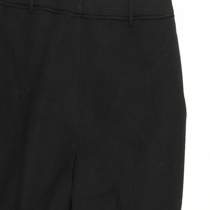 Womens UK Size 12 Pieces Regular Fit  Black Trousers