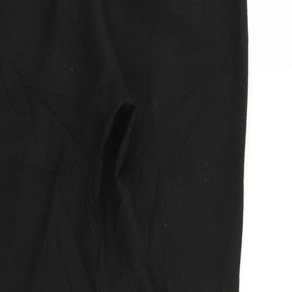 Womens UK Size 12 Pieces Regular Fit  Black Trousers