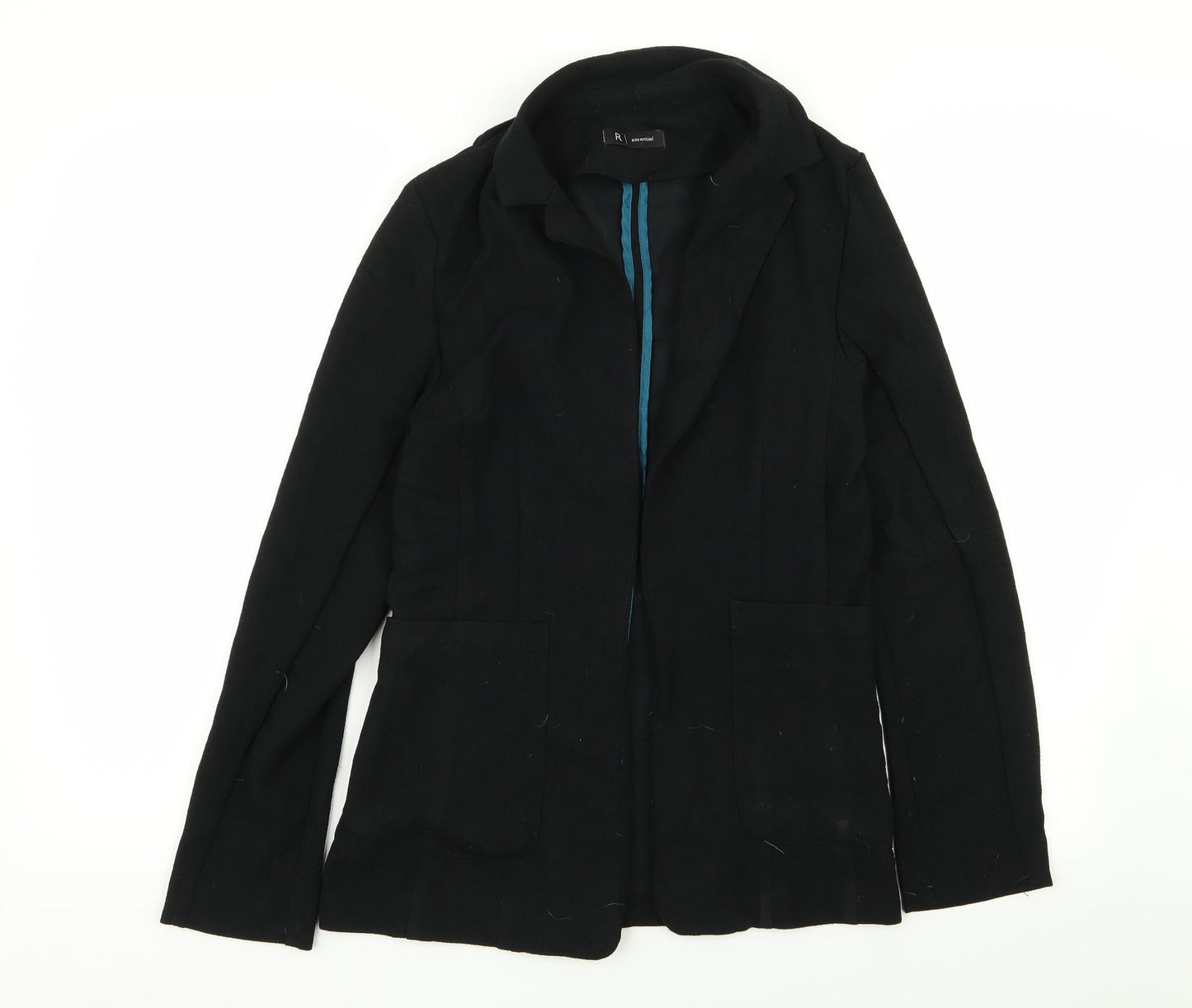 r essential Womens Black   Jacket Blazer Size 6