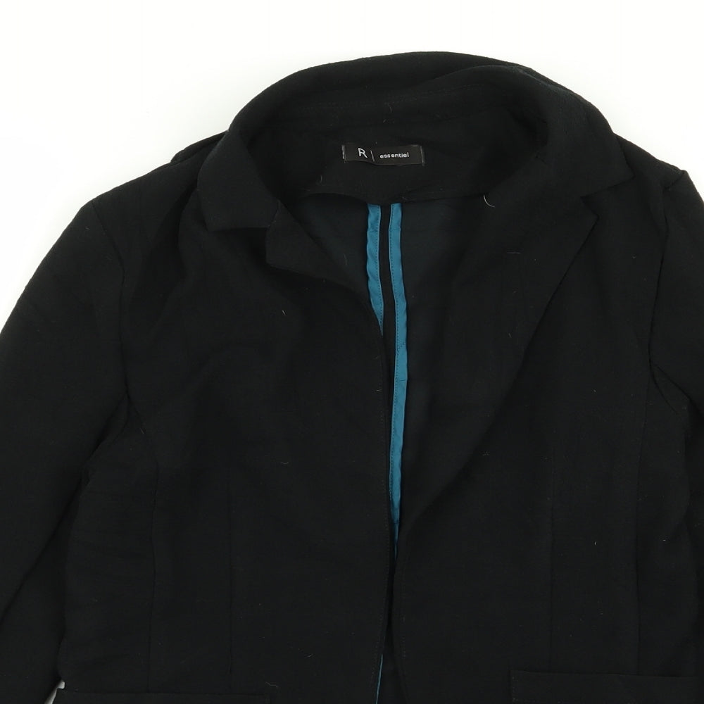 r essential Womens Black   Jacket Blazer Size 6
