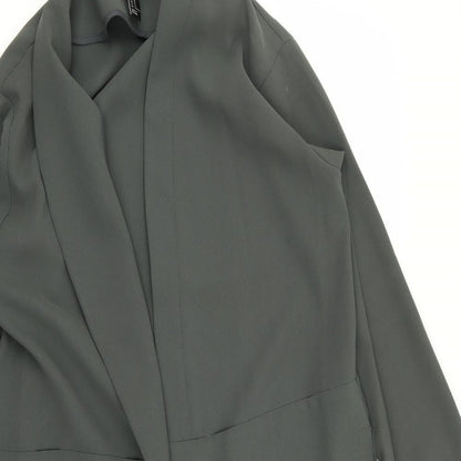 FOREVER 21 Womens Green   Overcoat Coat Size M