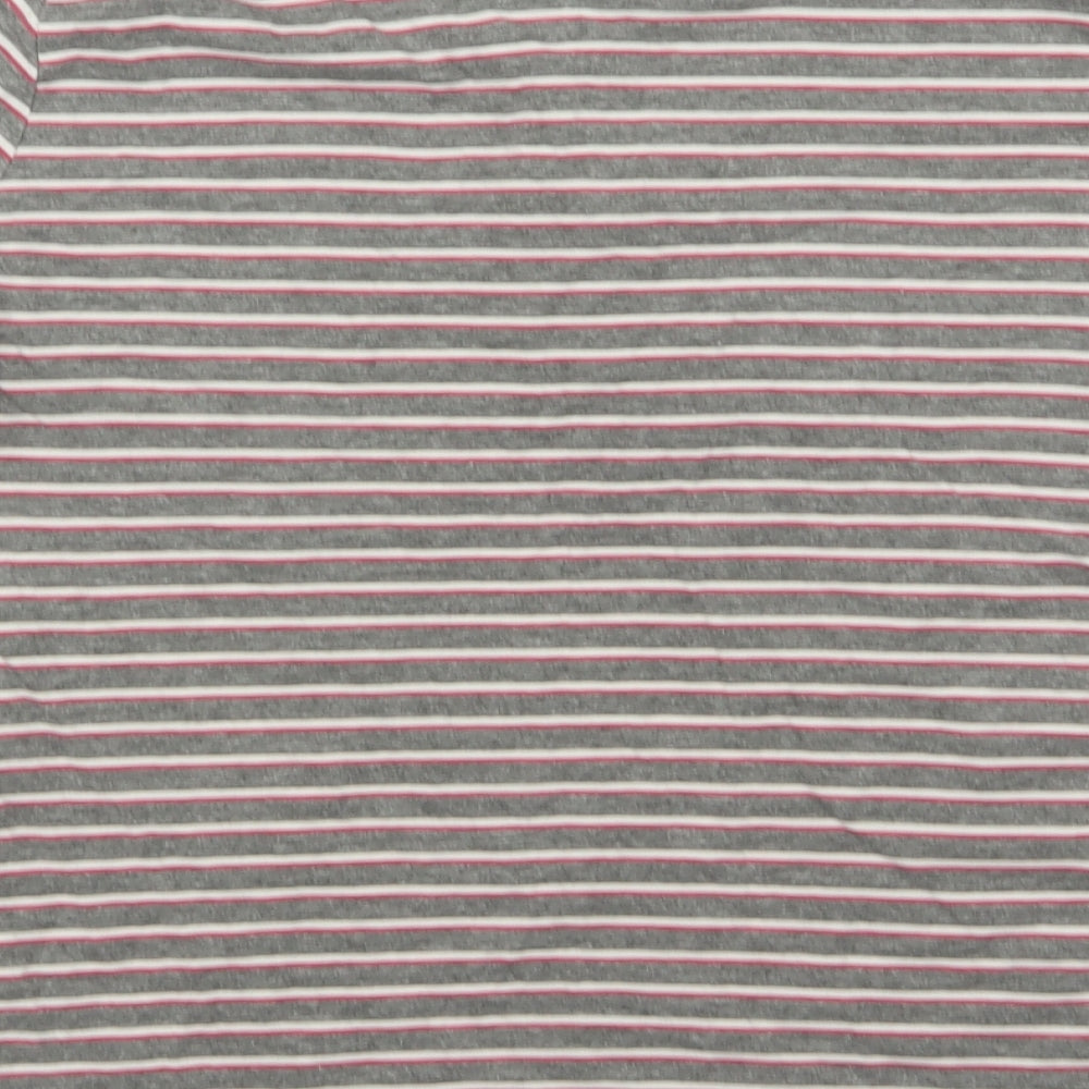 backswing Womens Multicoloured Striped  Basic Polo Size L