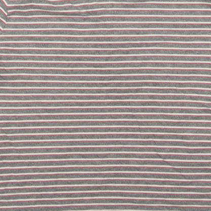 backswing Womens Multicoloured Striped  Basic Polo Size L