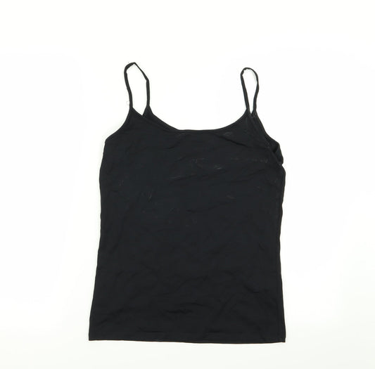 Womens UK Size M mamas & papas Black Camisole Tank