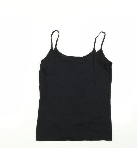 Womens UK Size M mamas & papas Black Camisole Tank
