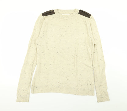 River Island Mens Beige   Pullover Jumper Size S