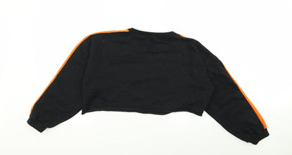 Womens UK Size L In the Style Black Pullover Jumper
