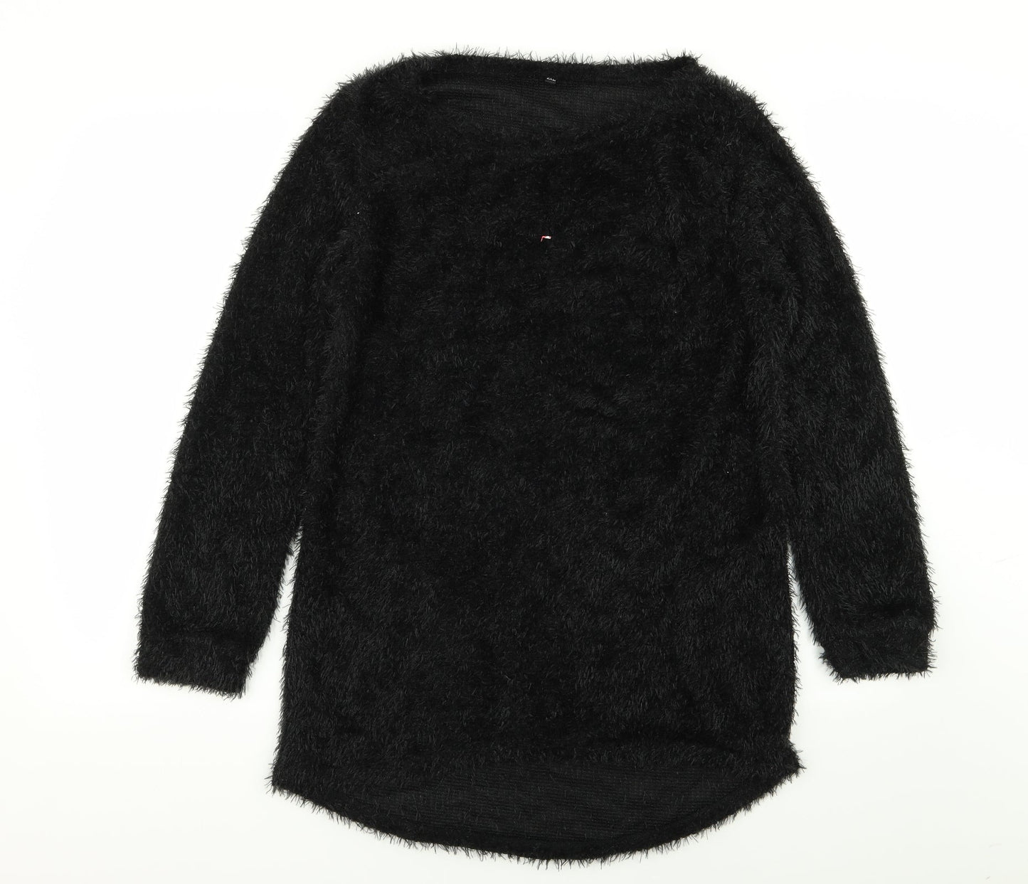 Womens UK Size 2XL Preworn Black Pullover Jumper