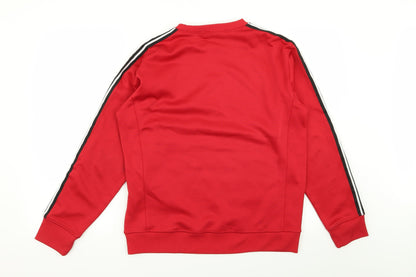 Mennace Mens Red   Pullover Jumper Size XS