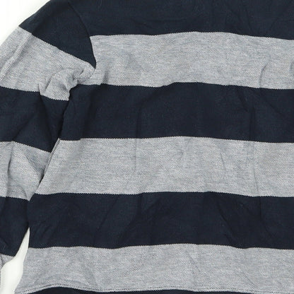 Okaidi Boys Multicoloured Striped  Basic T-Shirt Size 8 Years