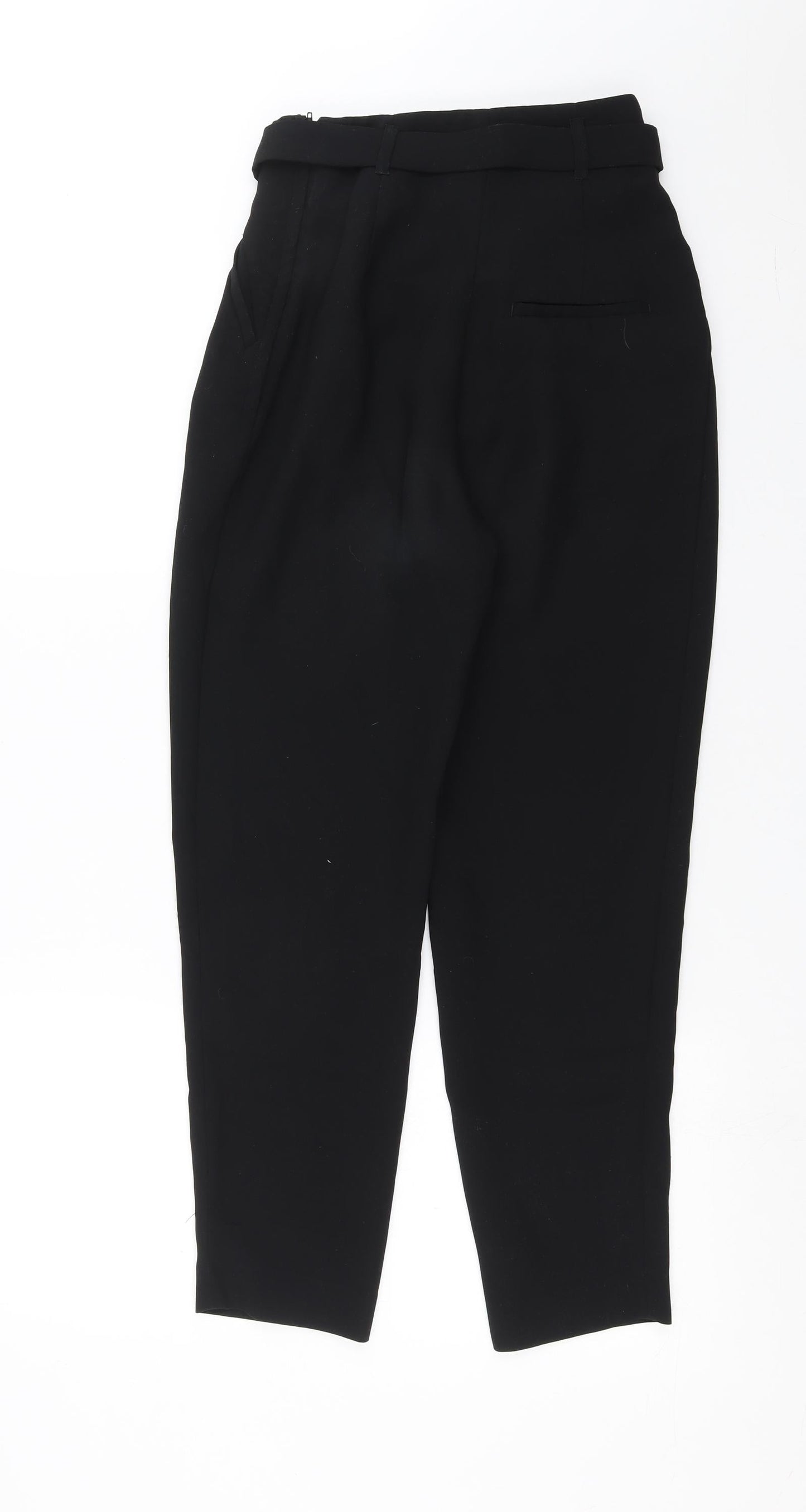 Womens UK Size 6 H&M Regular Fit  Black Trousers