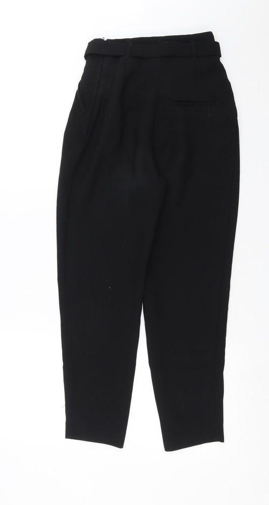 Womens UK Size 6 H&M Regular Fit  Black Trousers