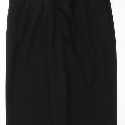 Womens UK Size 6 H&M Regular Fit  Black Trousers