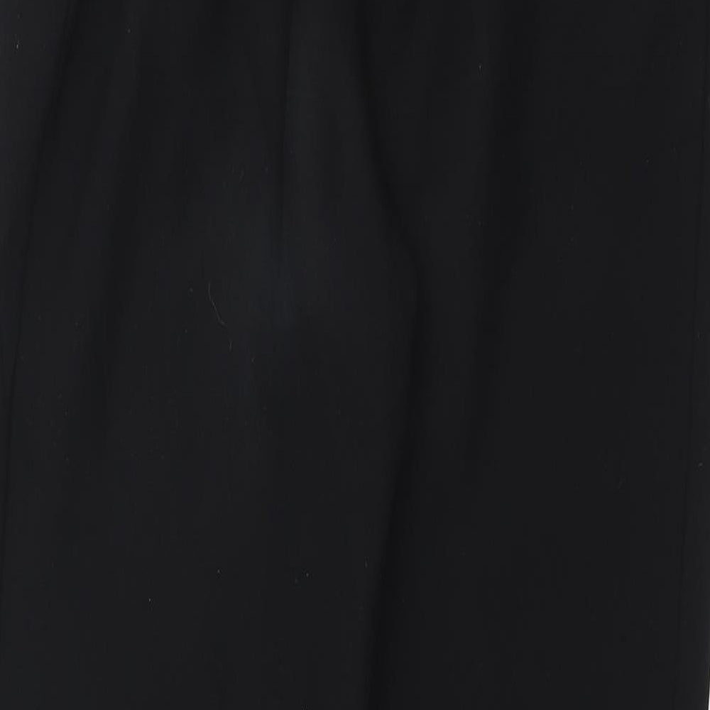 Womens UK Size 6 H&M Regular Fit  Black Trousers