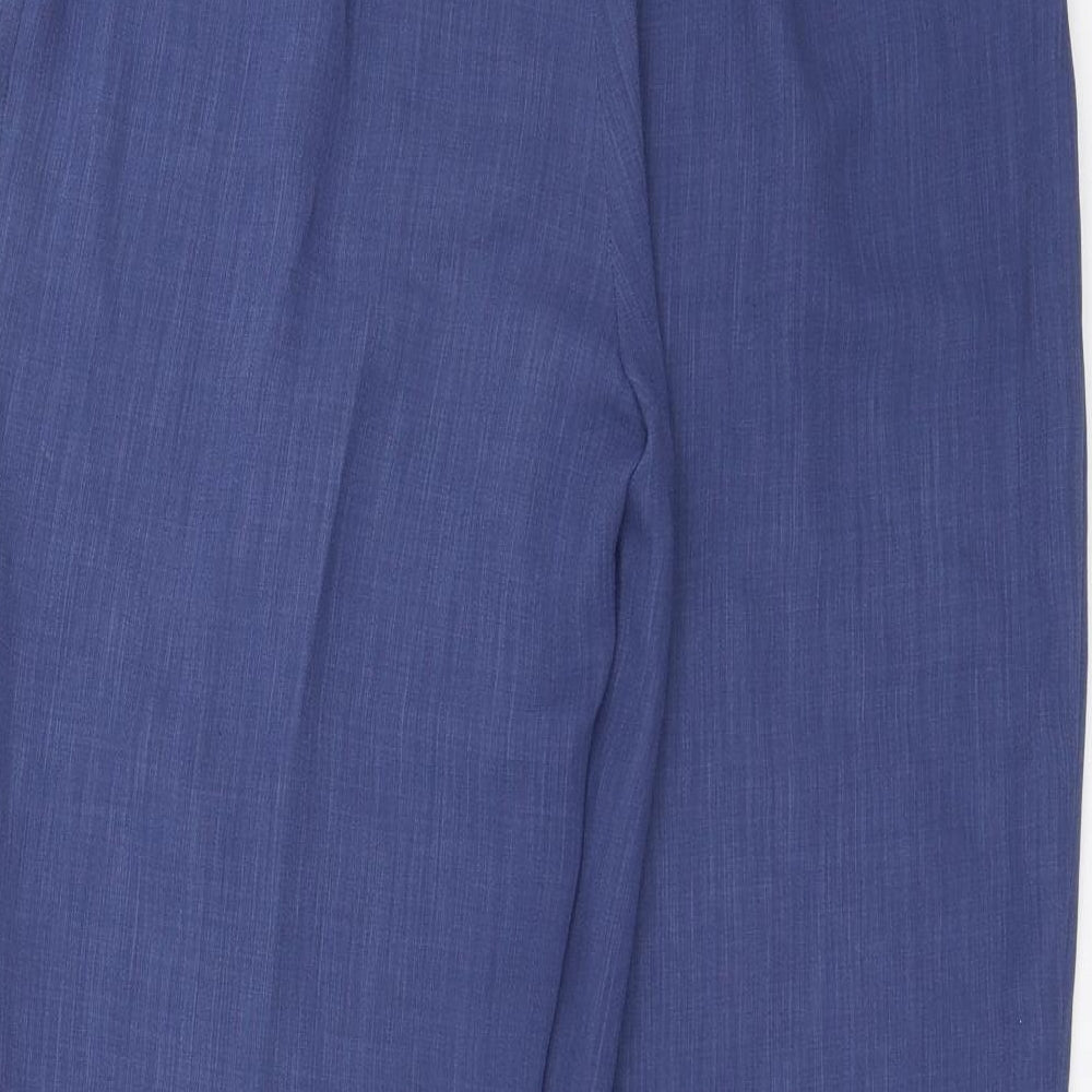 Chianti Womens Blue   Trousers  Size 14 L28 in