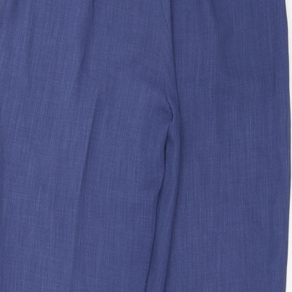 Chianti Womens Blue   Trousers  Size 14 L28 in