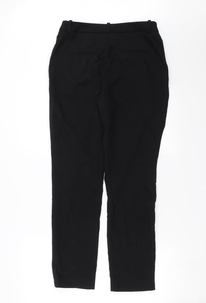 Womens UK Size 12 H&M Regular Fit  Black Trousers