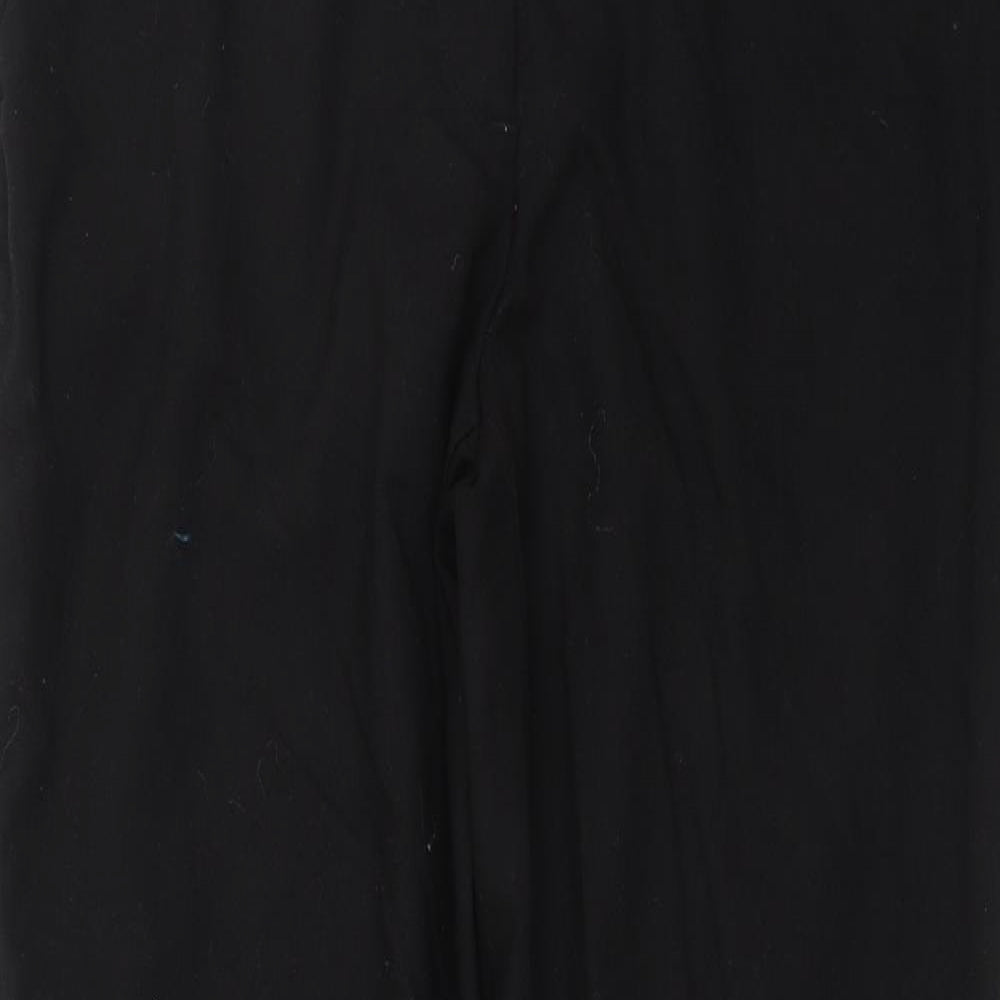 Womens UK Size 12 H&M Regular Fit  Black Trousers