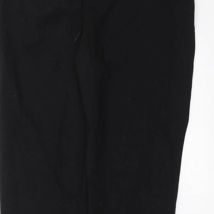 Womens UK Size 12 H&M Regular Fit  Black Trousers