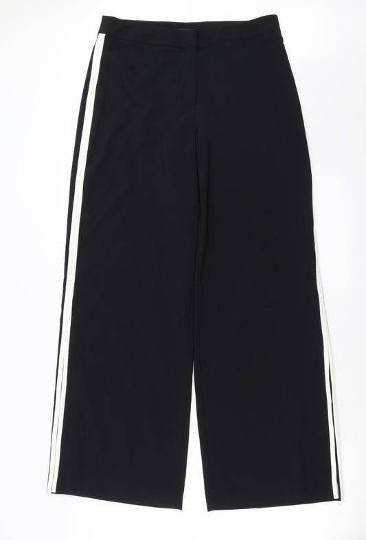 Womens UK Size 32 in Preworn Regular Fit  Black Trousers