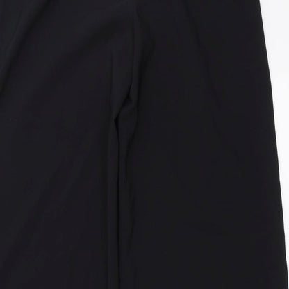 Womens UK Size 32 in Preworn Regular Fit  Black Trousers