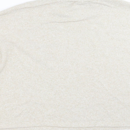 Womens UK Size S New Look Beige Pullover Jumper