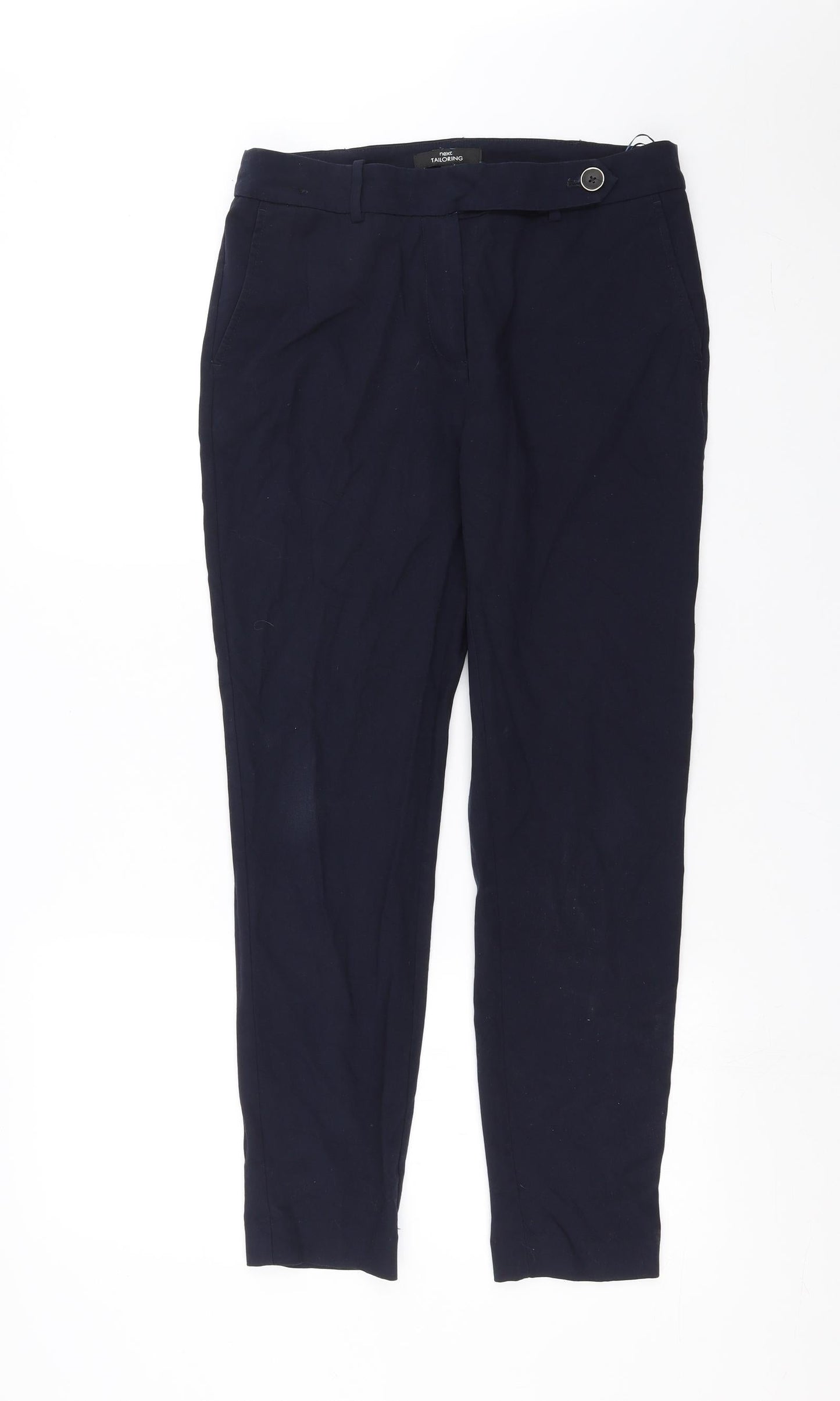Womens UK Size 10 NEXT Regular Fit  Blue Trousers