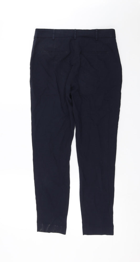Womens UK Size 10 NEXT Regular Fit  Blue Trousers