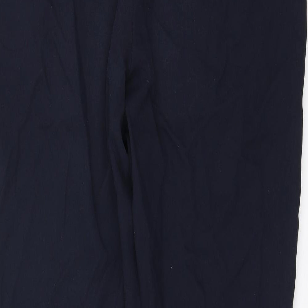 Womens UK Size 10 NEXT Regular Fit  Blue Trousers