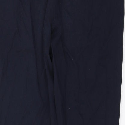 Womens UK Size 10 NEXT Regular Fit  Blue Trousers